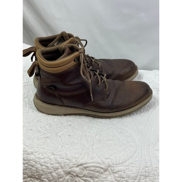 Columbia Mens Size 12 Brown Grixsen Lace-Up Boots Outdoor Hiking Work BM0810-286 main image 5